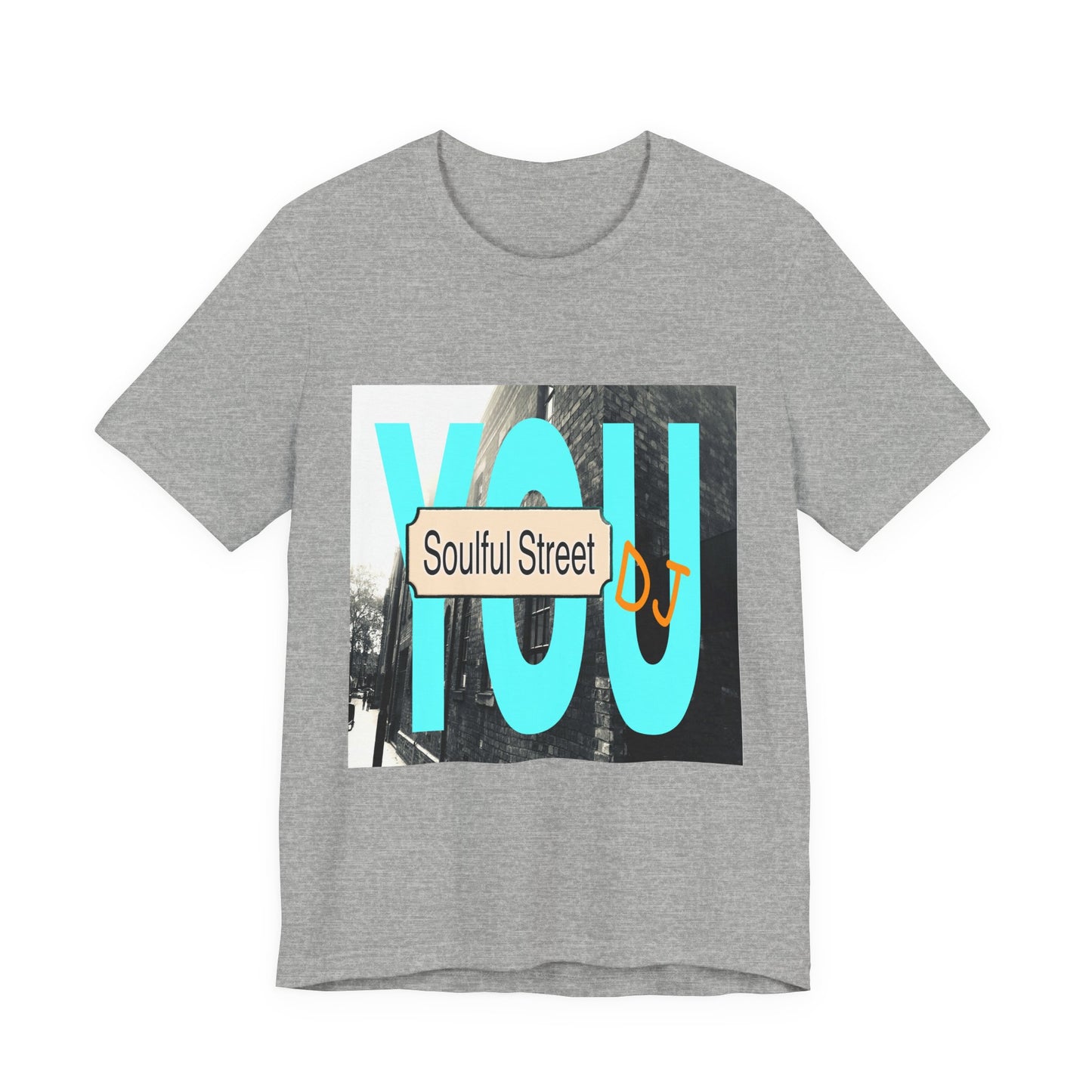 Soulful Street DJ, Unisex Jersey Tee | Casual Shirt for Fans | Everyday Wear, Concerts, Gifts, Street Style