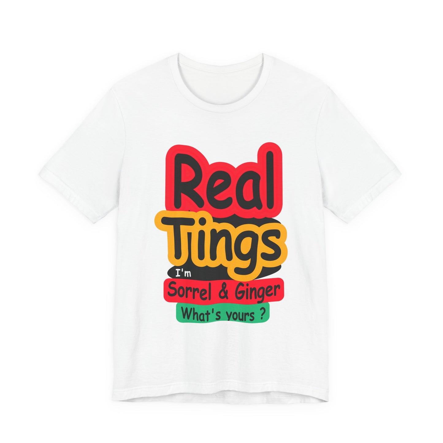 Real Tings, Sorrel & Ginger, T-Shirt