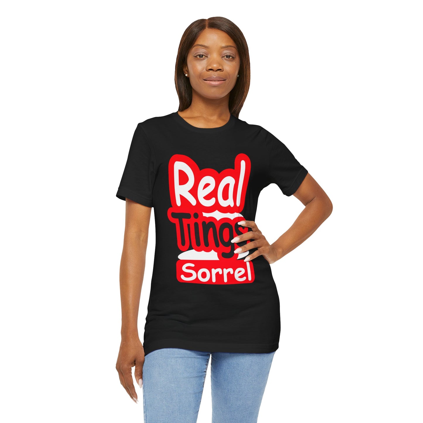 Real Tings, Sorrel Unisex, Caribbean, T-Shirt