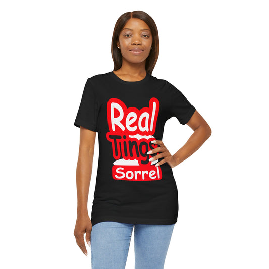 Real Tings, Sorrel Unisex, Caribbean, T-Shirt