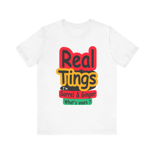 Real Tings, Sorrel & Ginger, T-Shirt