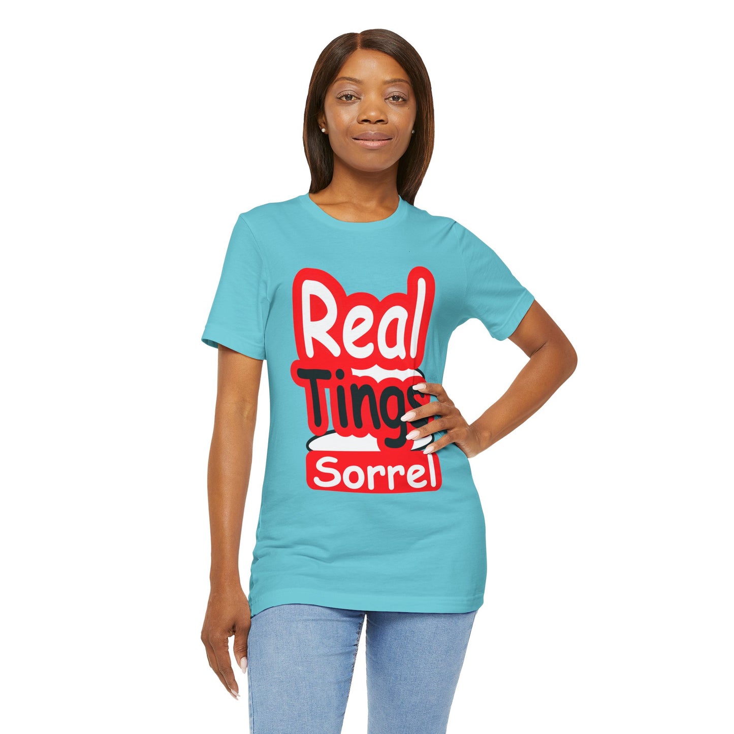Real Tings, Sorrel Unisex, Caribbean, T-Shirt